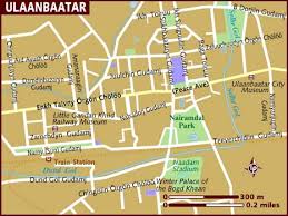 Ulaanbaatar Map
